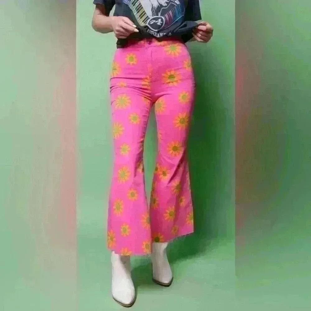Free People Youthquake Cropped Flares - Picture 5 of 5